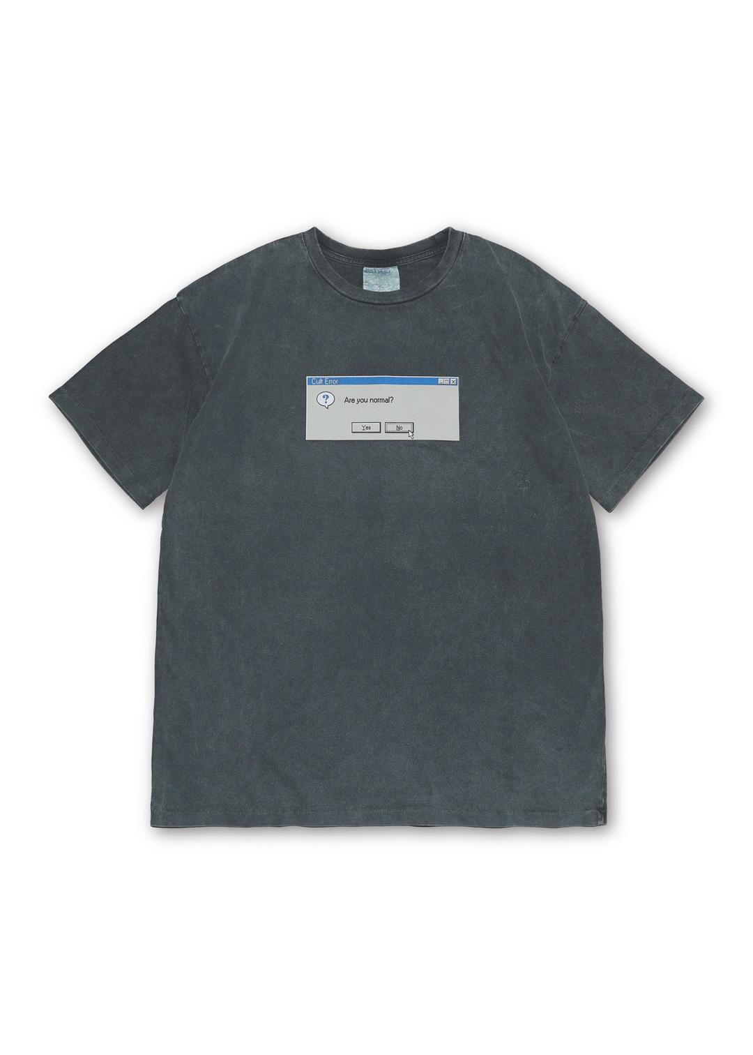 [Cult Hero] Error Box T-shirt (black)
