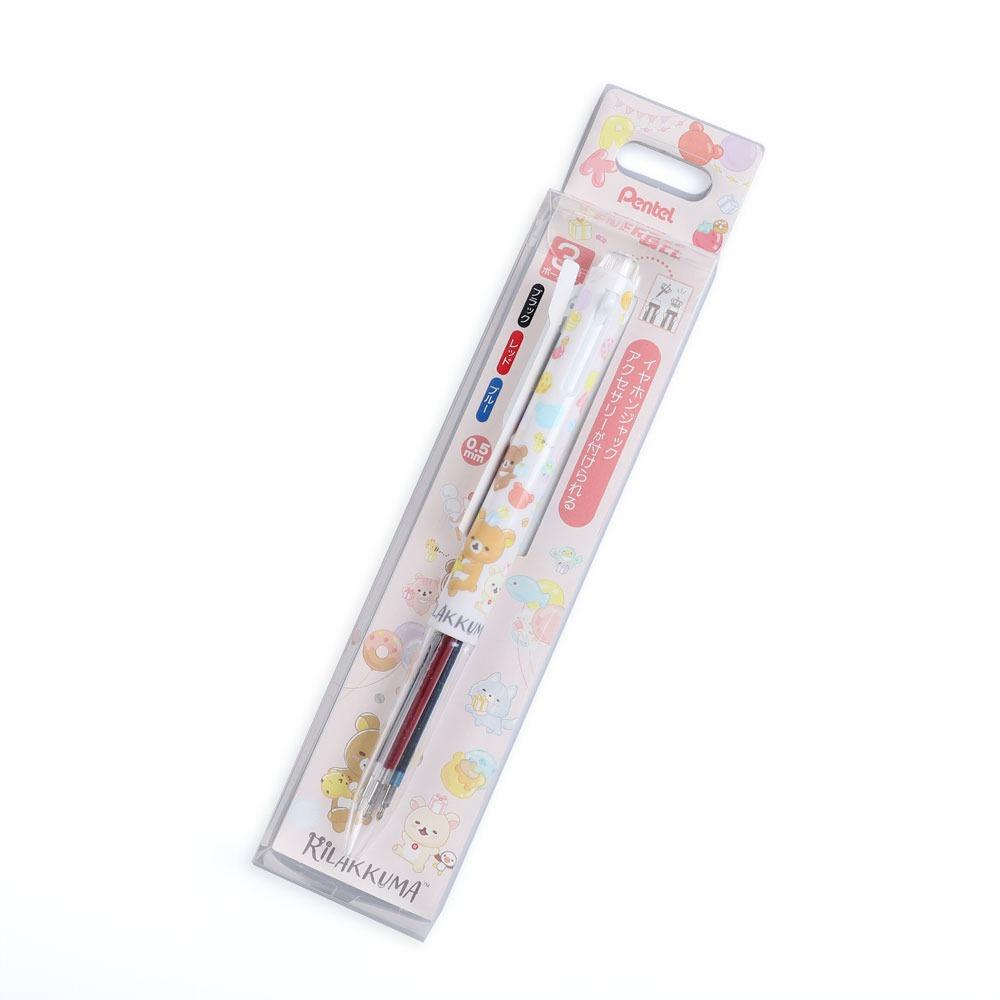 R/K 에너겔 3컬러멀티펜 0.5mm 핑크피크닉 - 제이펜즈