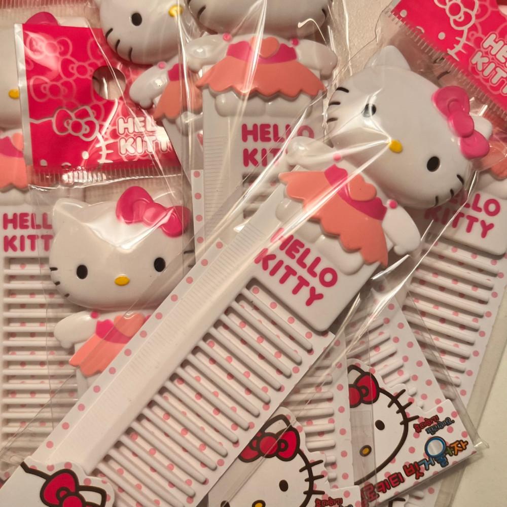 고전 발레복 키티 빗+거울+자 일체형 (미개봉)