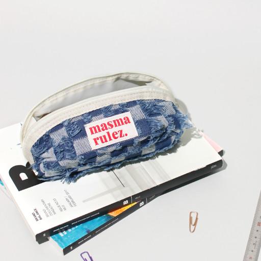 Hapoom pouch _ Rough Denim