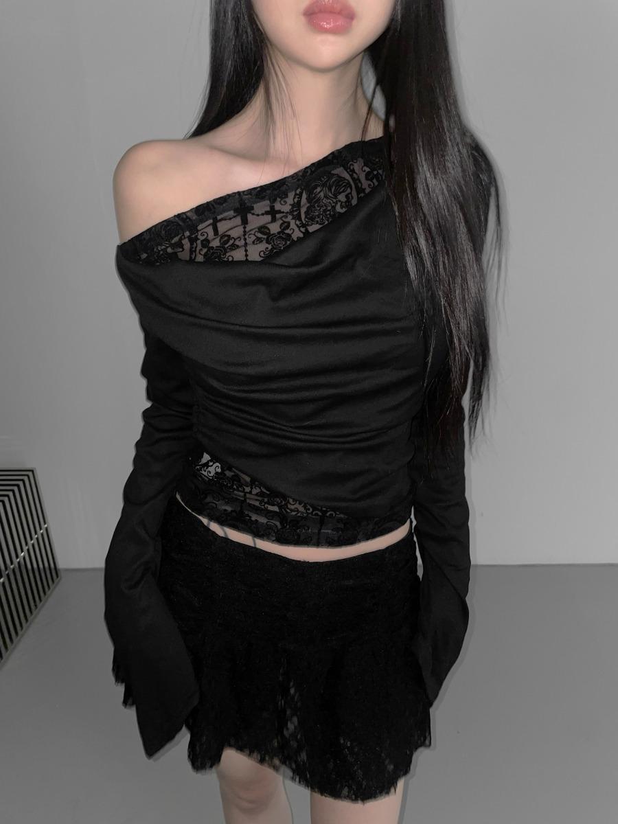 hangover cross drape top