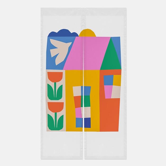 [NEW 20%] Spring day 트임형 가림막 커튼