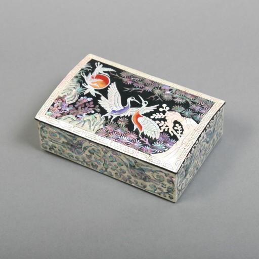 [무배]나전 송학 명함함