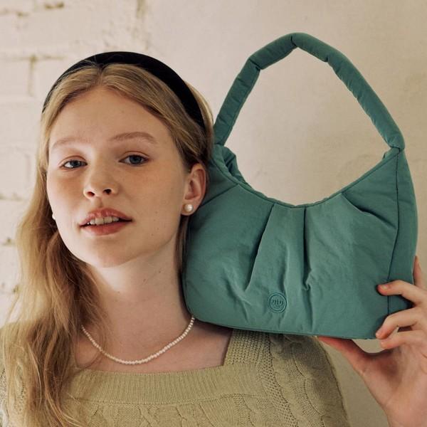 Dumpling bag _ sage green