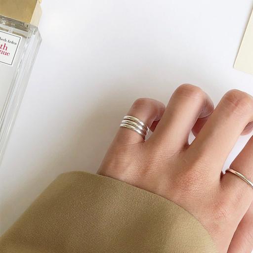[실버925] 세줄 링 애끼반지