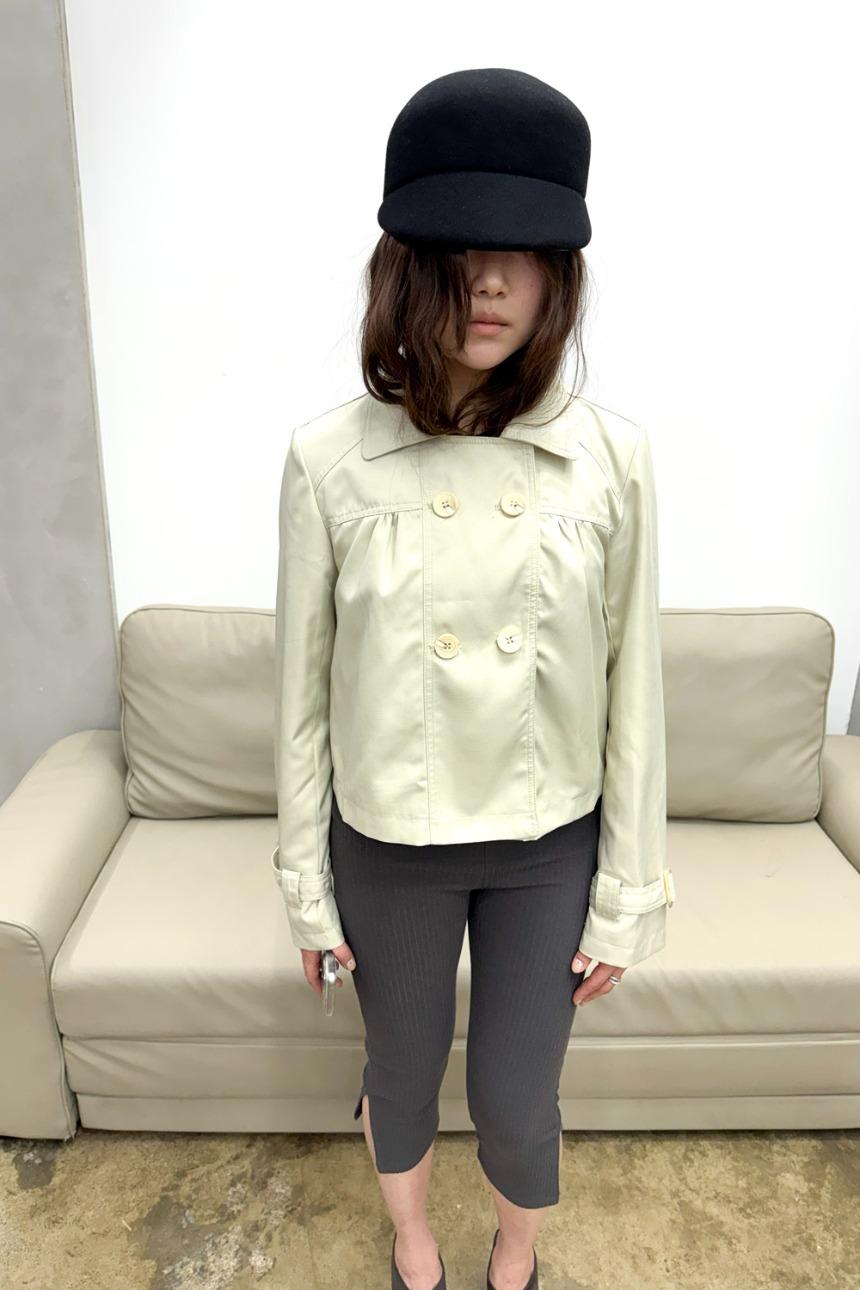 팁씨 renee trench jacket (2color)