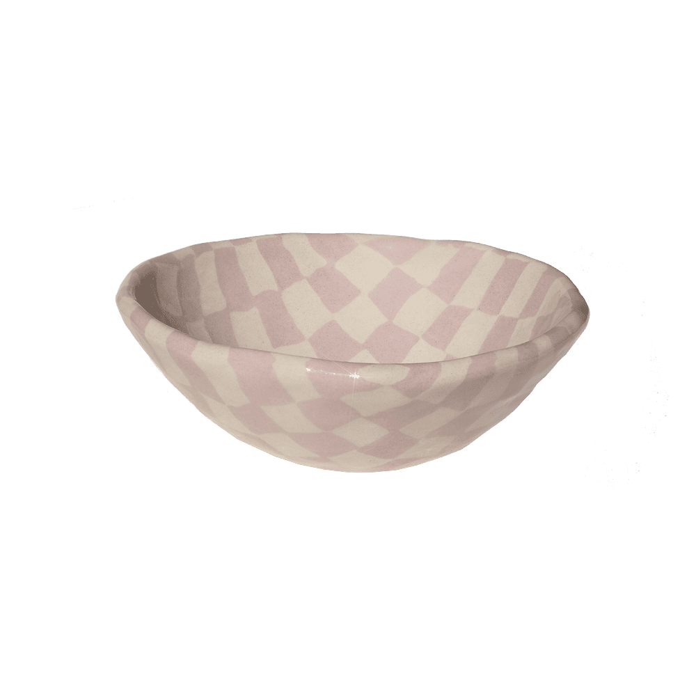 Bowl Check Purple S