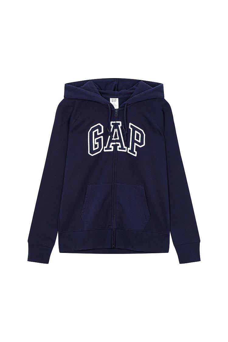 [여성] 로고 포인트 래글런 후드 집업