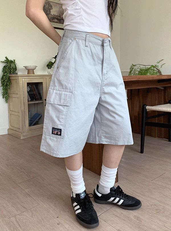 LIGHT FLAP BERMUDA SHORTS (3C)