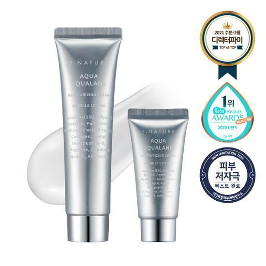 [디렉터파이 Pick] 에스네이처 아쿠아 스쿠알란 수분크림 60ml 기획 (60ml+30ml)