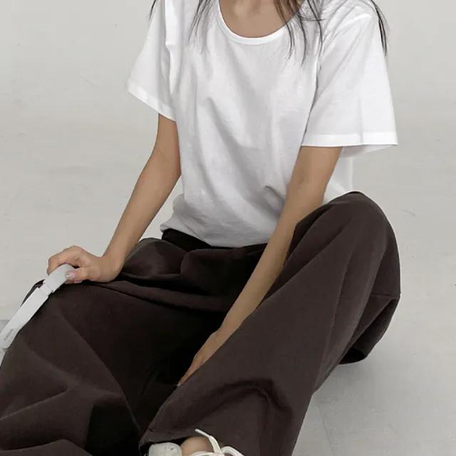 (MADE/당일출고) 라운드 유넥 기본 반팔 티셔츠 6color