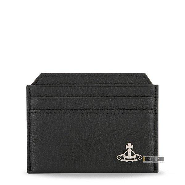 비비안웨스트우드 여성 ORB 로고 블랙 카드지갑 51110022 42119 N401