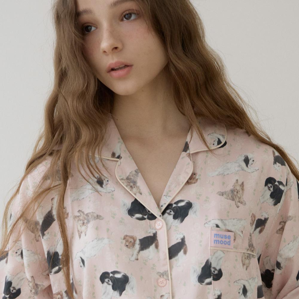 [60수면모달] Paris dog pajama (잠옷)