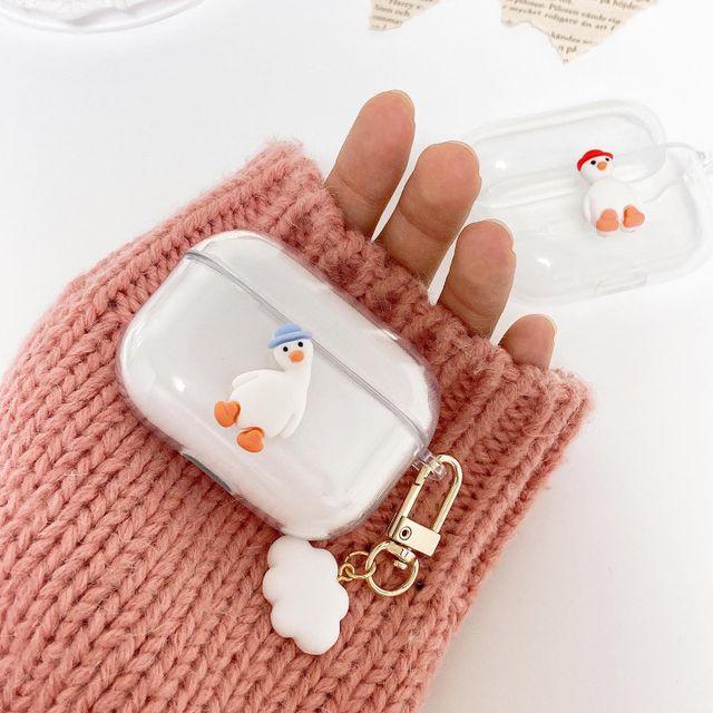 [프로2추가] 구르미 모자쓴 오리 키링 에어팟 케이스 에어팟 1세대 에어팟 2세대 에어팟 프로 에어팟 3세대 버즈2 버즈플러스 버즈라이브