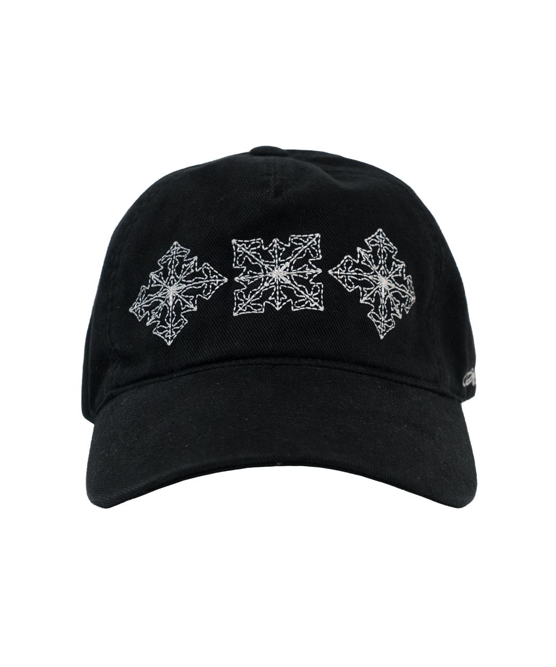 [10/15 예약 배송] WASHED SYMBOL LINK BALL CAP [BLACK]
