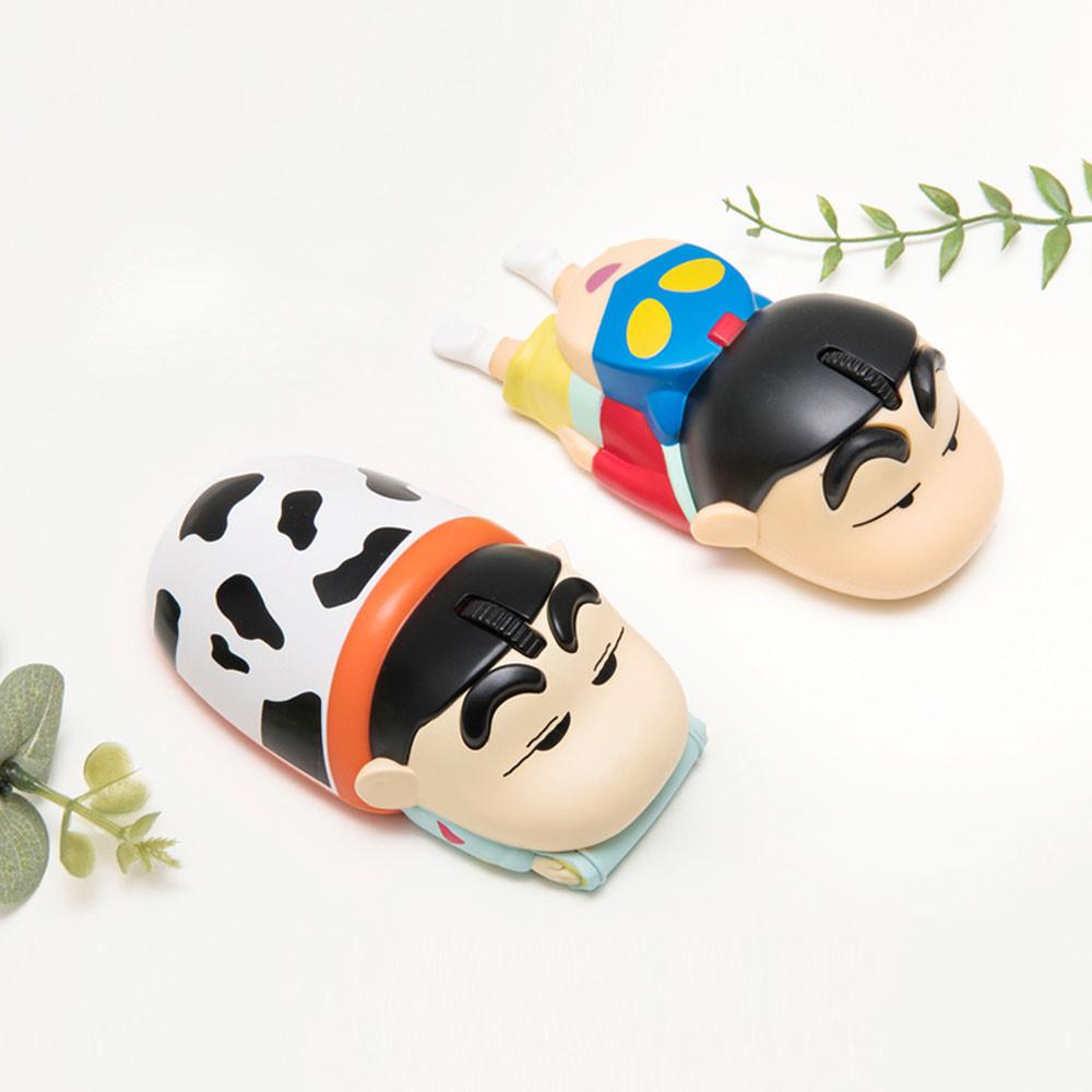 짱구 잠옷 액션가면 블루투스 무선 마우스