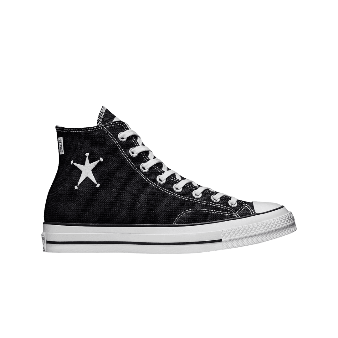 Converse x Stussy Chuck 70 High Black
