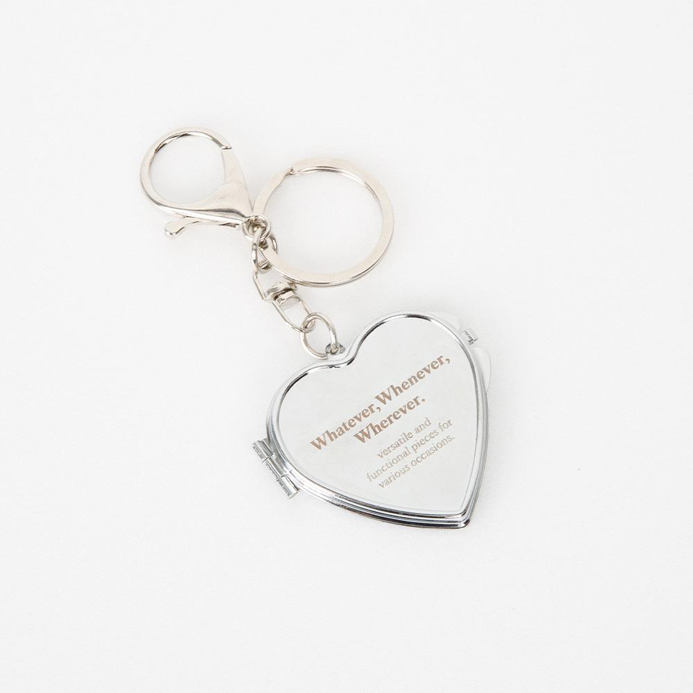 HEART MIRROR KEYRING
