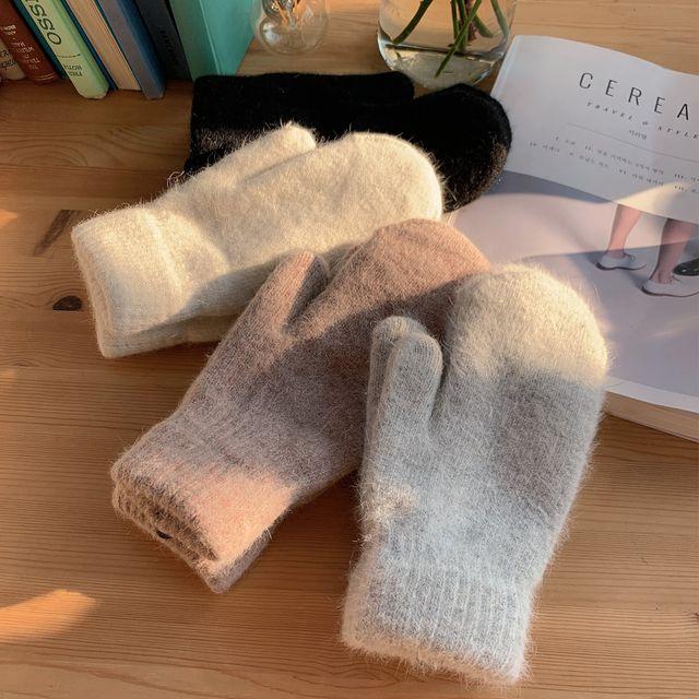 앙고라 벙어리 장갑 여자 남자 장갑