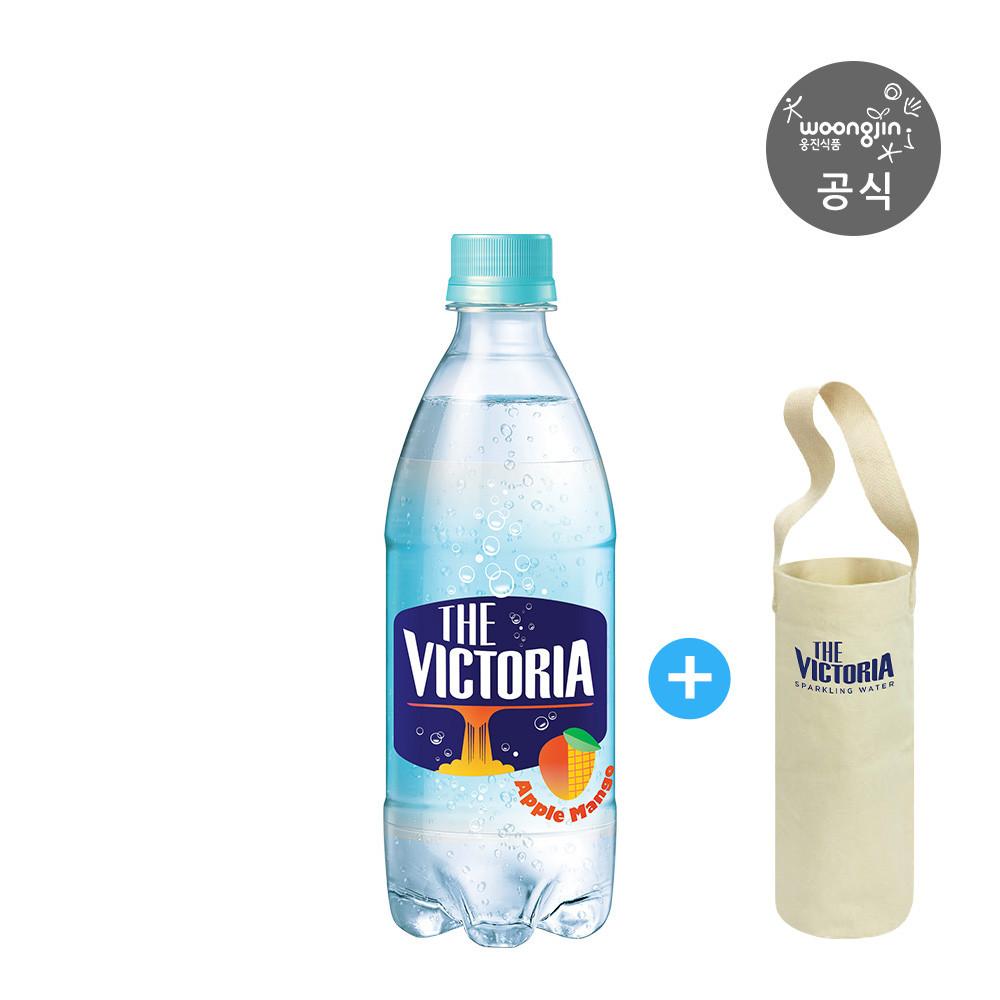 더 빅토리아 탄산음료 애플망고 500mL 20개+보냉백 : 웅진식품