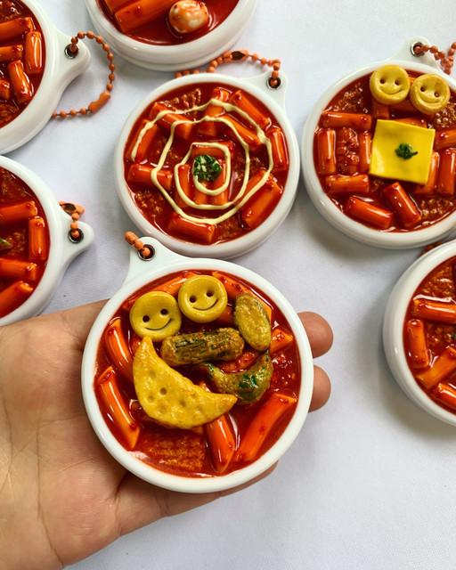 떡볶이 손거울 / 핸드미러