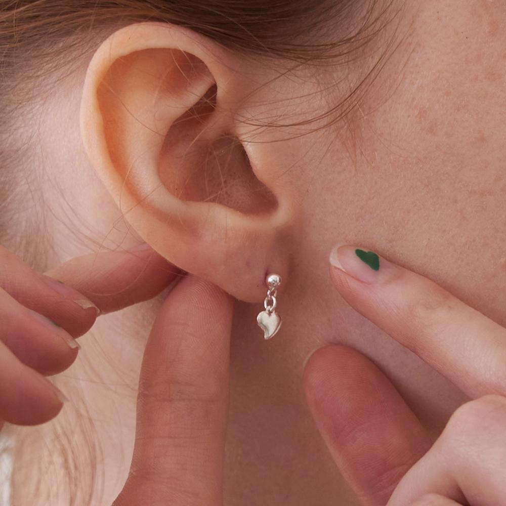 Heart Greenery - Earring 11