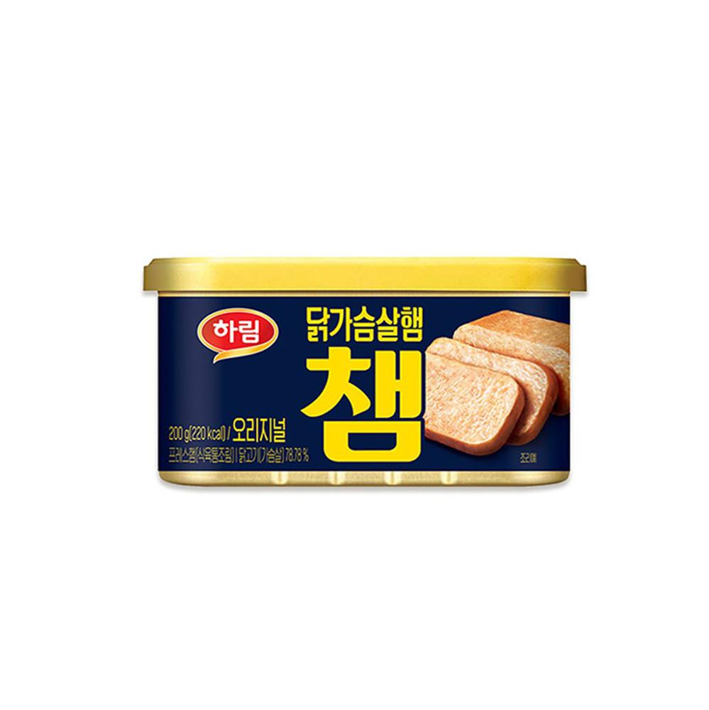 하림 챔 저지방 닭고기 닭가슴살 햄 200g [원산지:상세설명에 표시]