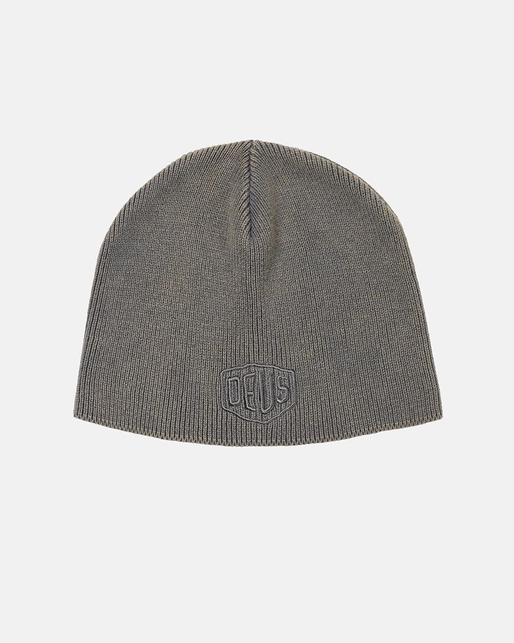 Dyed Shield Beanie_Brown