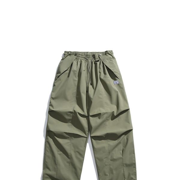 Double Pleats Velvet Outdoor Pants