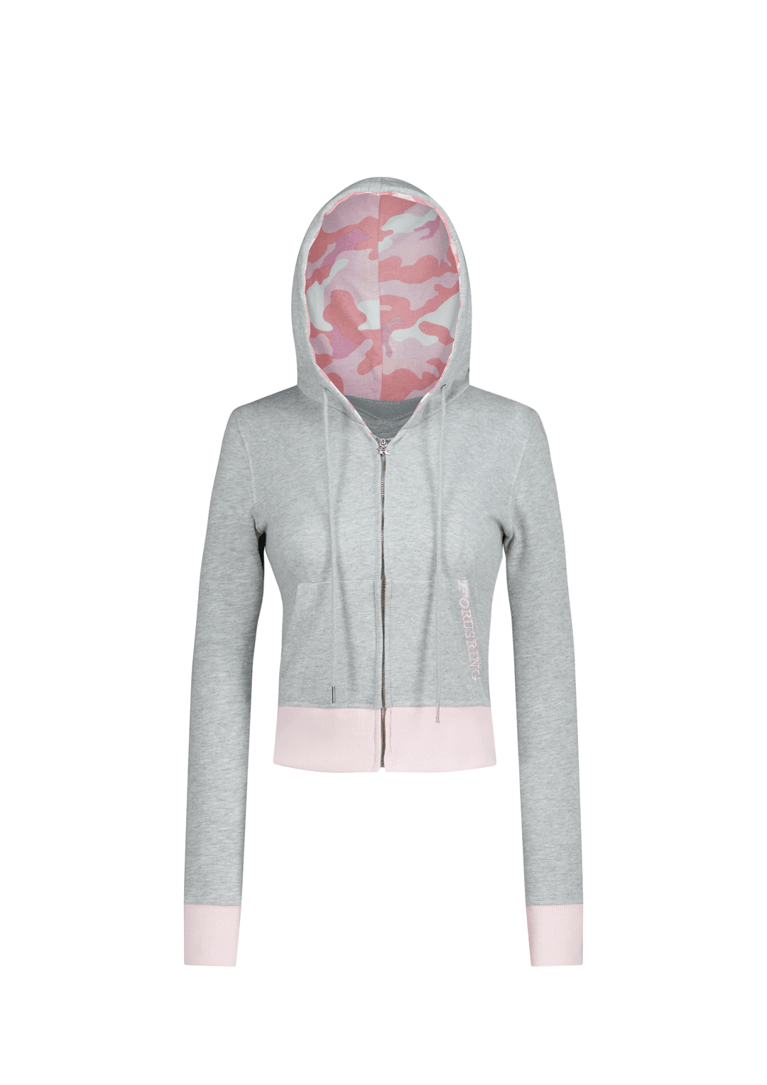 BEBE CAGO TRAINING HOODIE [GREY]