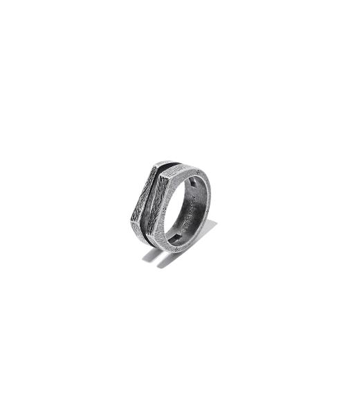 Irregular Texture Ring - SILVER