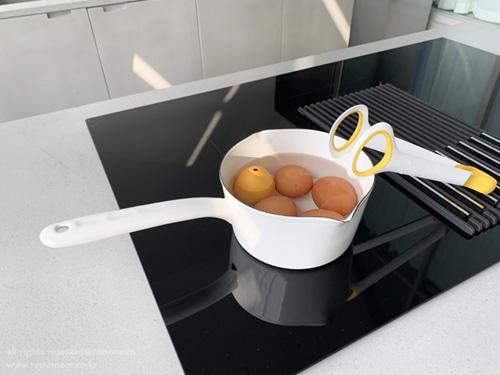 ★ 동영상첨부예정 컬러감 예술! 인덕션도 가능한 법랑 편수 냄비 (옵션-4color)