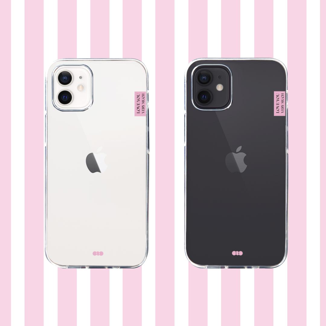 Pink Tag jelly hard case