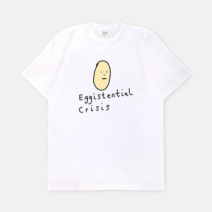 Eggistential crisis 반팔티셔츠