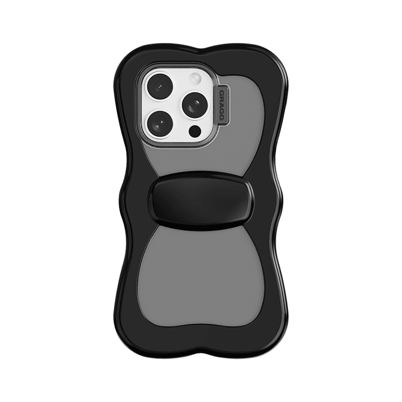 LAYERED RIBBON CASE - BLACK