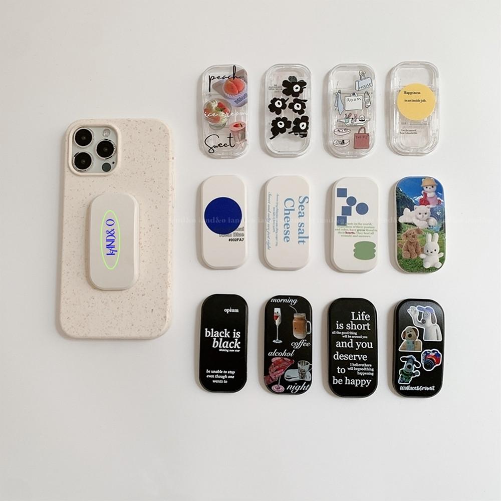 아이앤드오 12 TYPE Square Tok 스퀘어 그립톡 네모톡 핸드폰 거치대