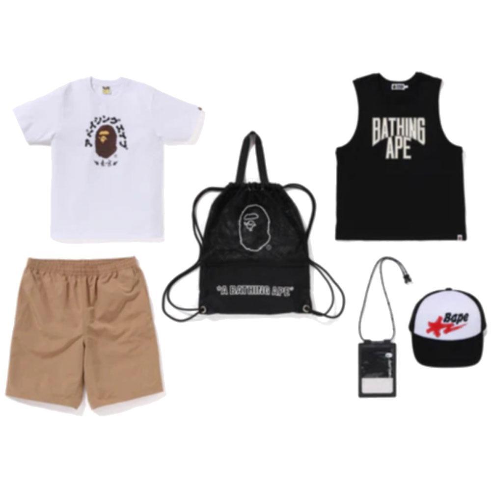 베이프 SUMMER BAG MENS 섬머 백 맨즈 세트 6종 1K70182001