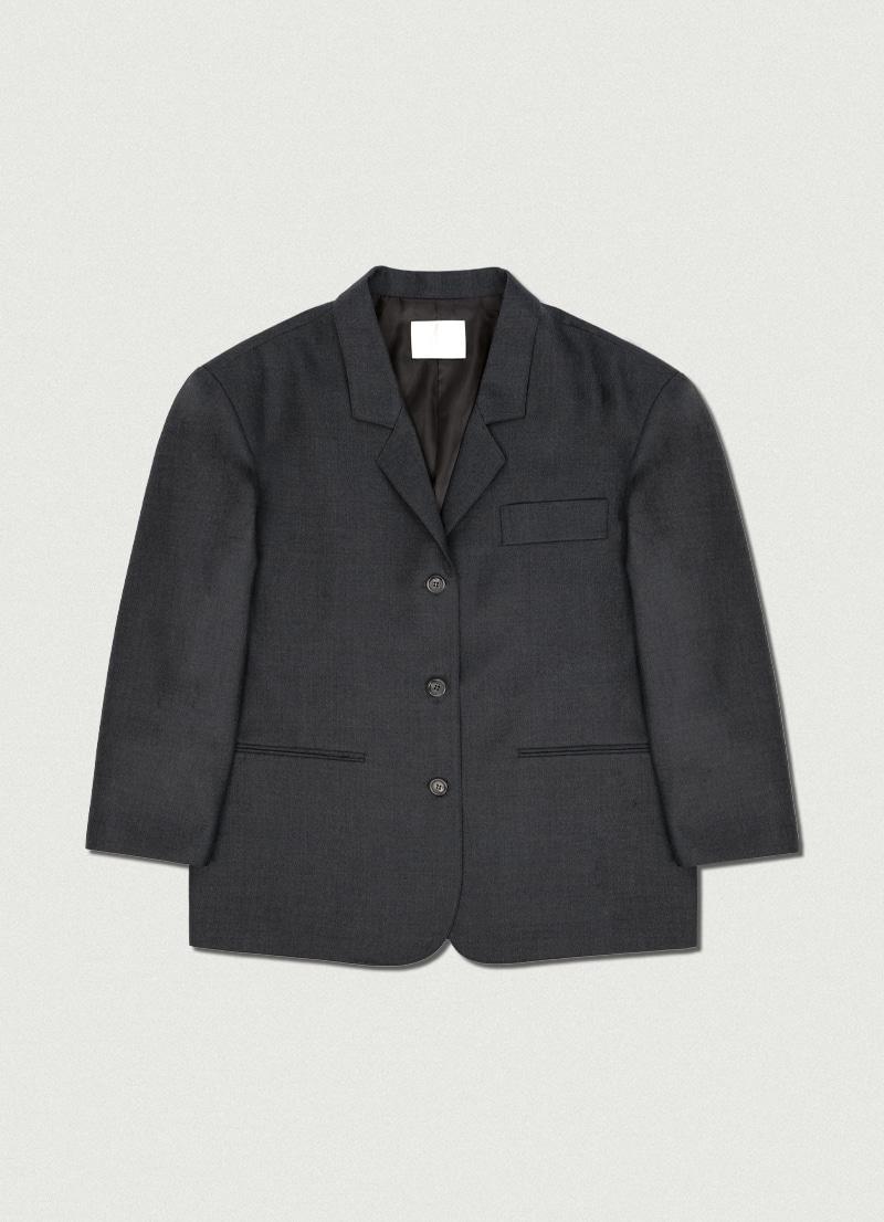 90's Wool Jacket [charcoal]