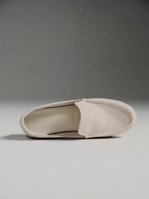 Bask Suede Loafer Dove
