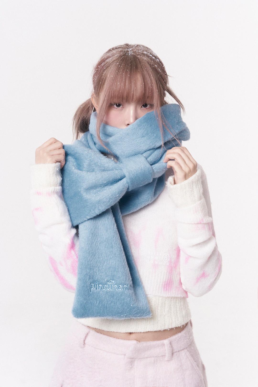 [2nd] Ribbon Muffler_Fairy blue