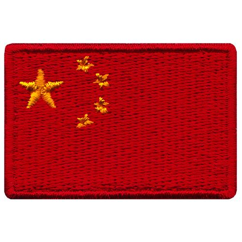 C557 - 중국국기 사각극기 패치 와펜