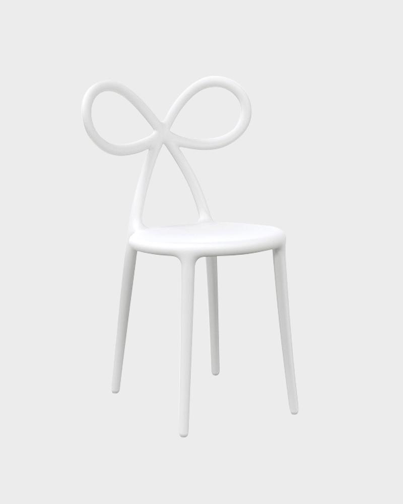 [Qeeboo] 퀴부 리본 체어 White