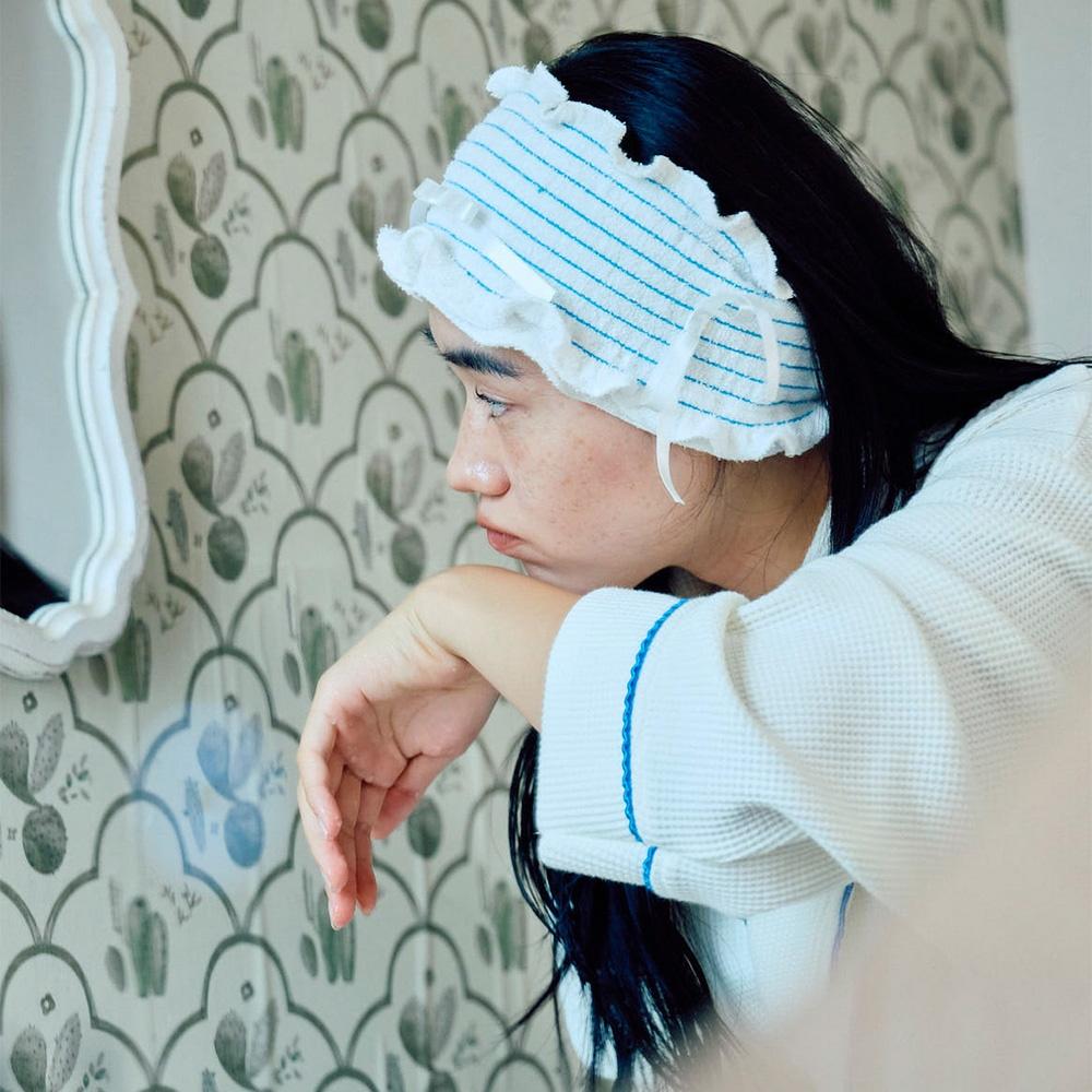 RIBBON HAIRBAND_WHITE