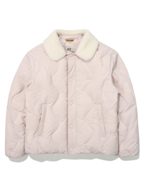 실크스타(SILKSTAR) 프리제(FRISE) 구스 다운 W _BABY PINK