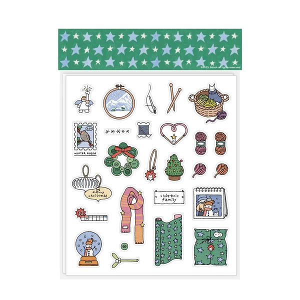 [5dock] Close Knit Family 칼선 스티커