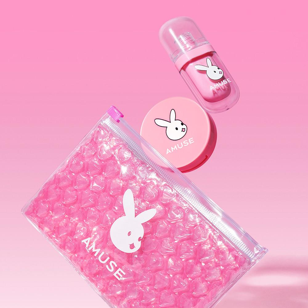 [한정판/립 브러쉬 증정] 어뮤즈 버니 텅 립 앤 치크 키트