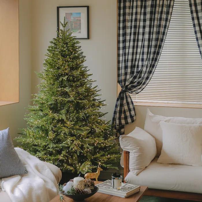 크리스마스 전나무 무장식 고급 PE 스케치올리브 대형트리 4type