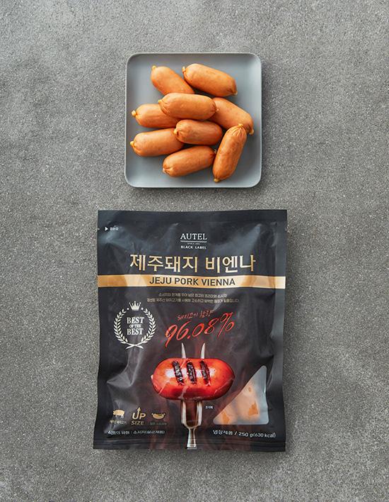 [오뗄블랙라벨] 제주돼지로 만든 비엔나 소시지 250g