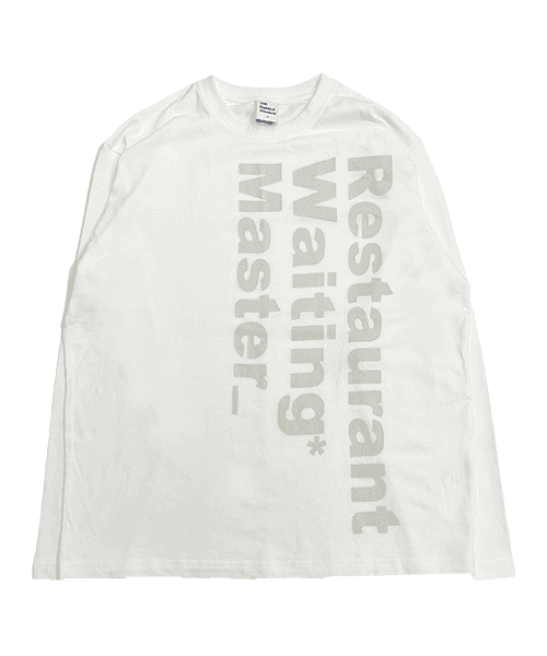 더콜디스트모먼트(THE COLDEST MOMENT)  TCM restaurant long sleeve (white/ivory) - 사이즈 & 후기 | 무신사
