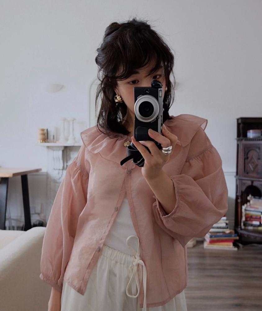 퍼피 블라우스/ Puffy Blouse